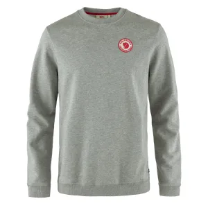 Customer Favorite Fjallraven 1960 Logo Badge Sweater Grey Melange  Dont Miss Out!