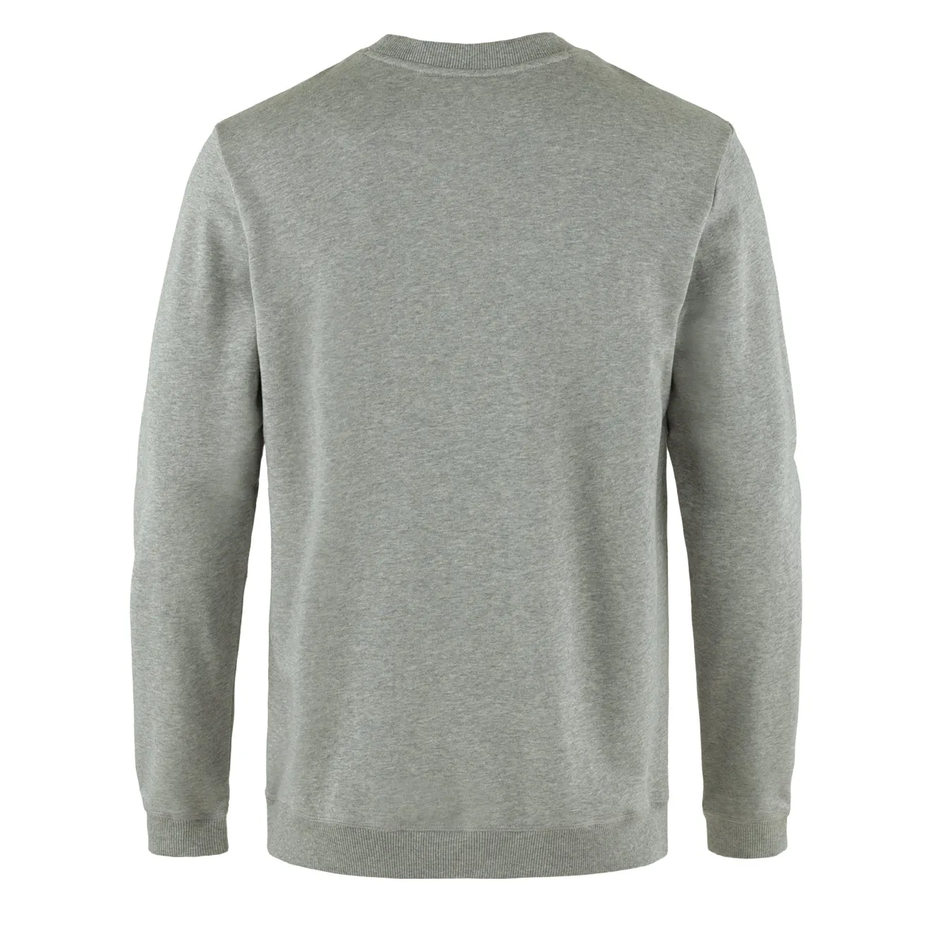 Customer Favorite Fjallraven 1960 Logo Badge Sweater Grey Melange  Dont Miss Out!