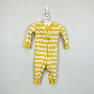 Customer Favorite Hanna Andersson Yellow Stripe Pajamas 60 cm 3-6 Months  Last Chance!
