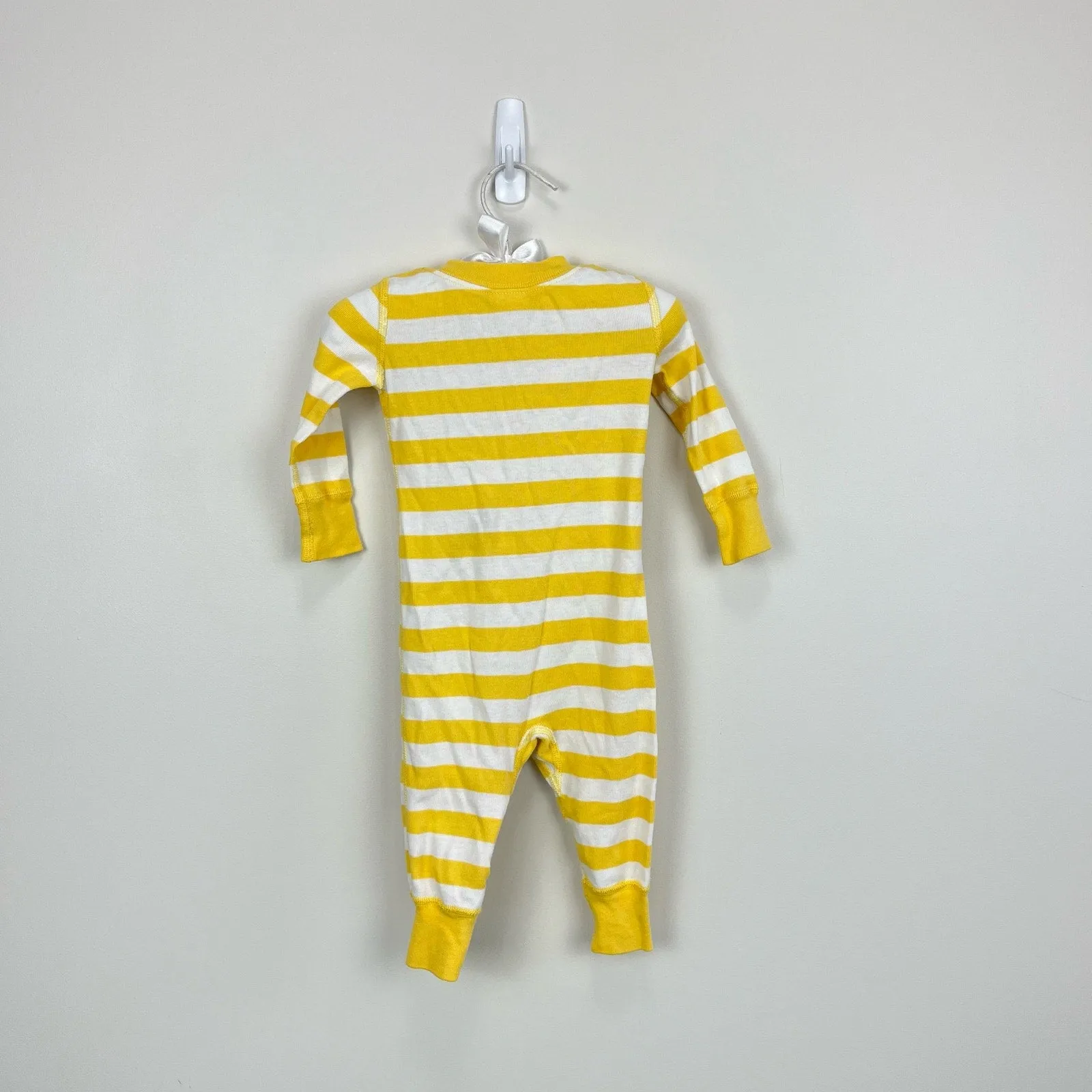 Customer Favorite Hanna Andersson Yellow Stripe Pajamas 60 cm 3-6 Months  Last Chance!