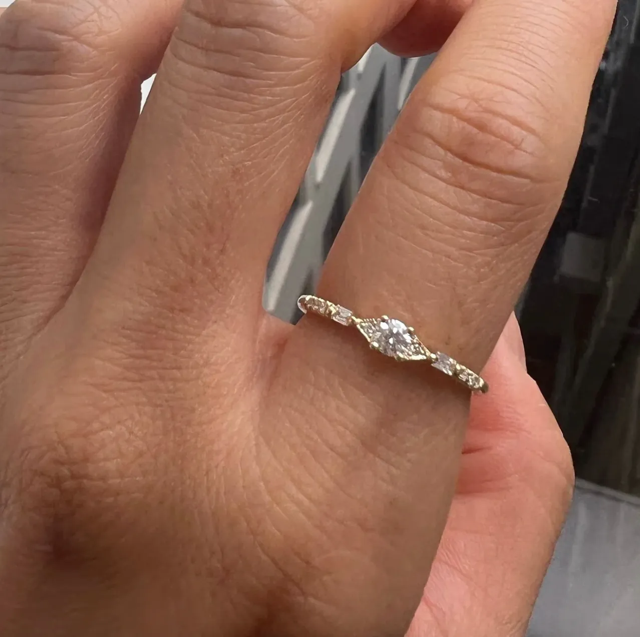 Diamond Astrid Ring