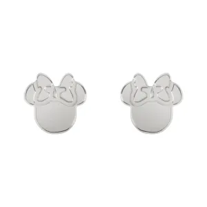 Disney Sterling Silver Minnie Mouse Stud Earrings E905119SL