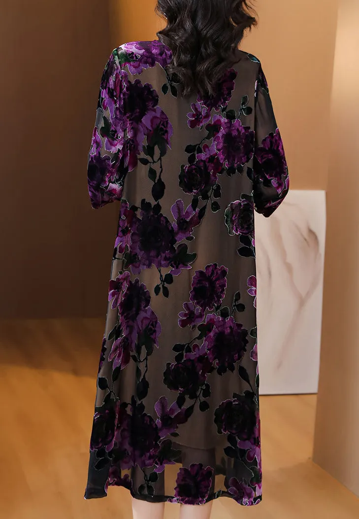 Doorbuster High quality Women velvet  Long Dress  Dont Miss Out!