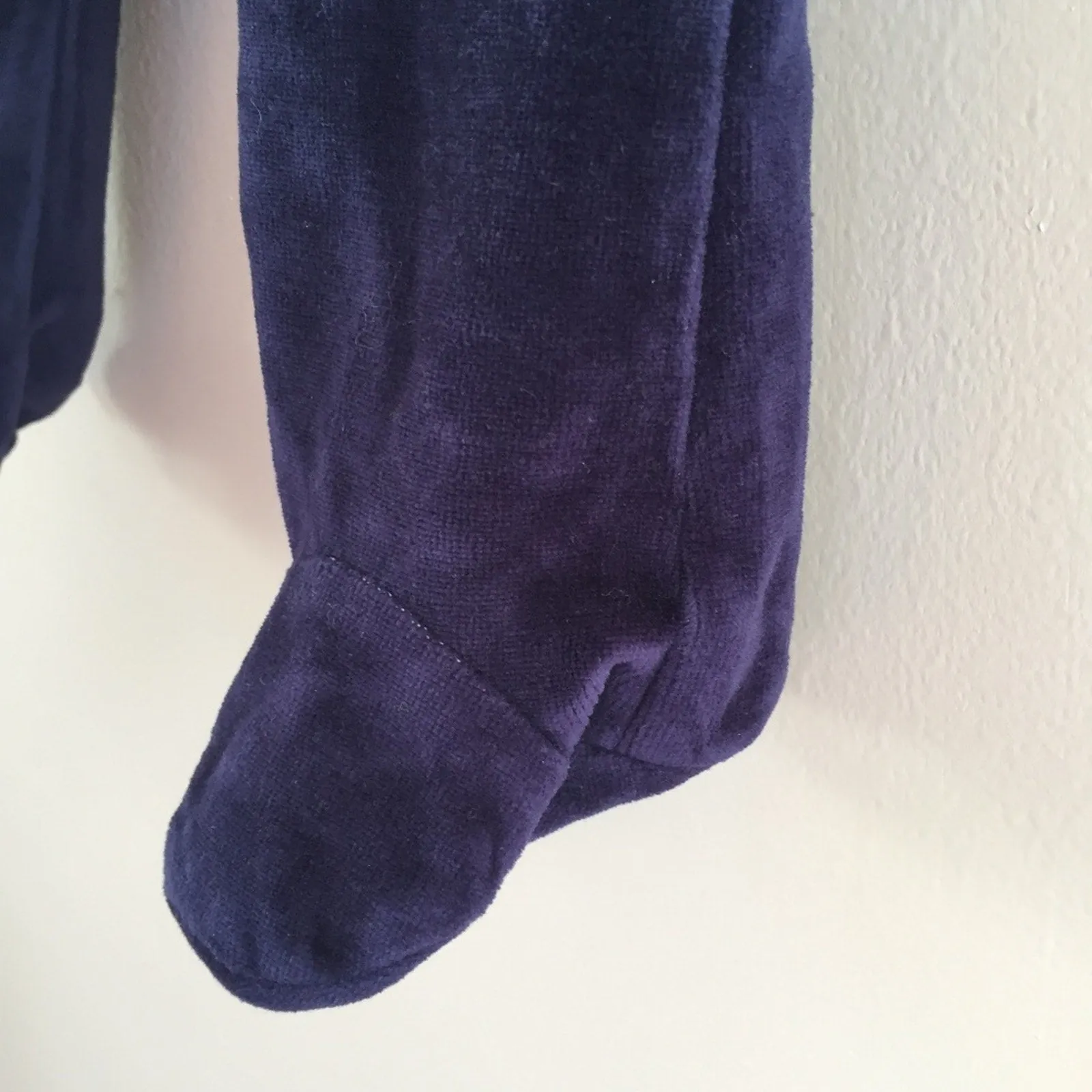 Doorbuster P&P Piccino Piccina Navy Velour Heart Footie 6 Months  Limited Availability!
