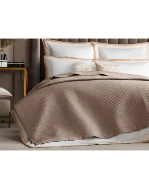Dorian Quilted Cotton Comforter | Beige TOGAS