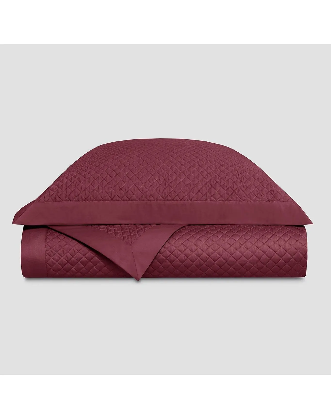 Dorian Royal Quilted Cotton Comforter | Bordeaux TOGAS