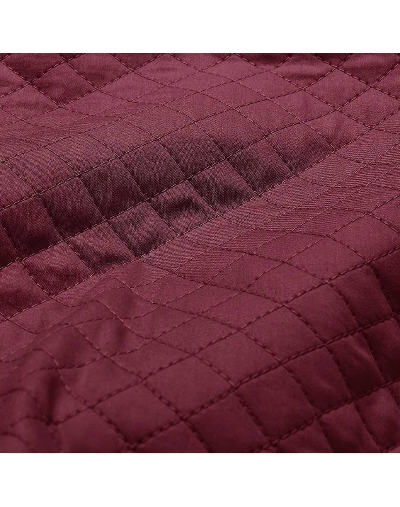 Dorian Royal Quilted Cotton Comforter | Bordeaux TOGAS