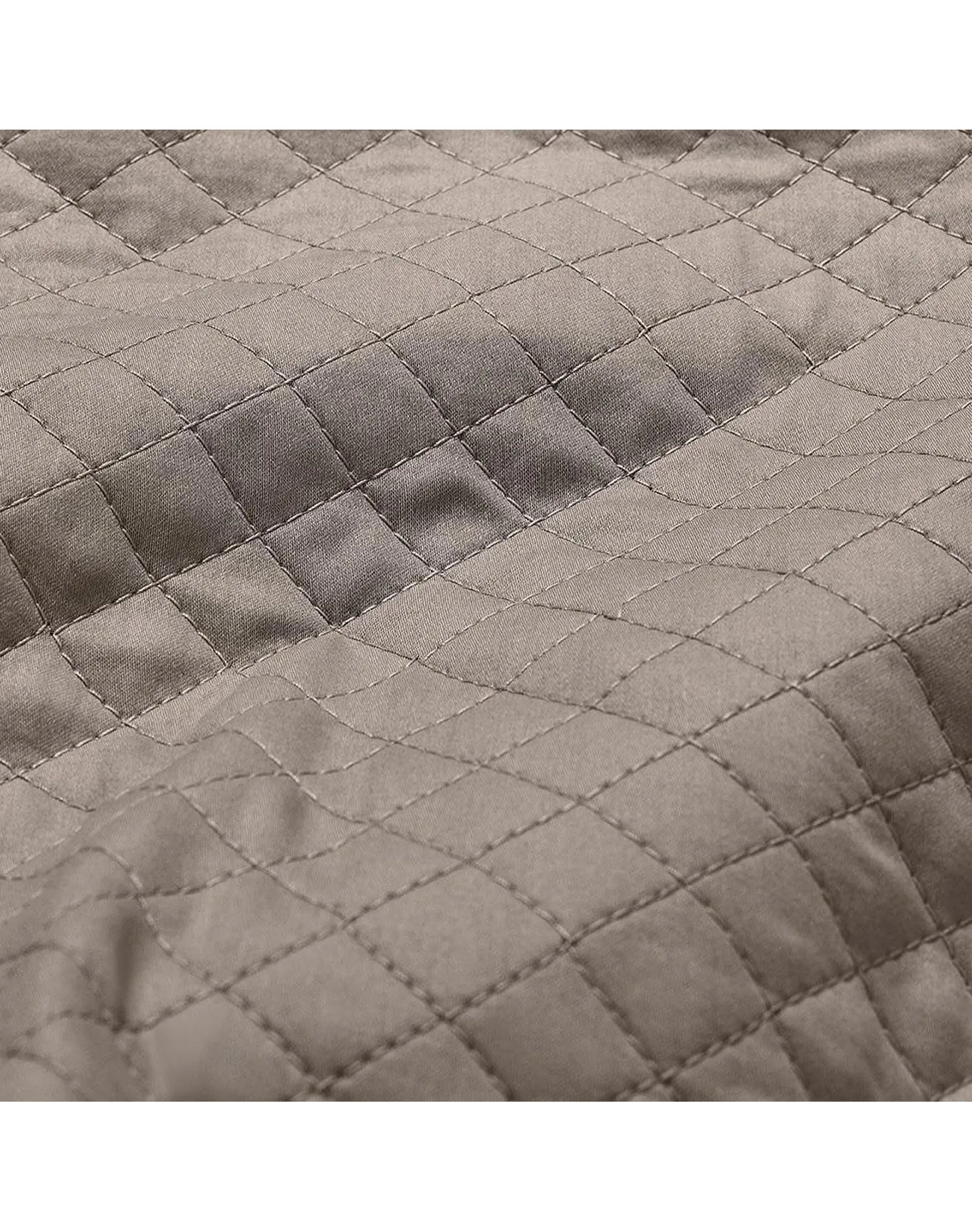 Dorian-Royal Quilted Cotton Comforter | Brown TOGAS