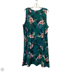 Dress Casual Midi By Fortune & Ivy In Floral Print, Size: 3x