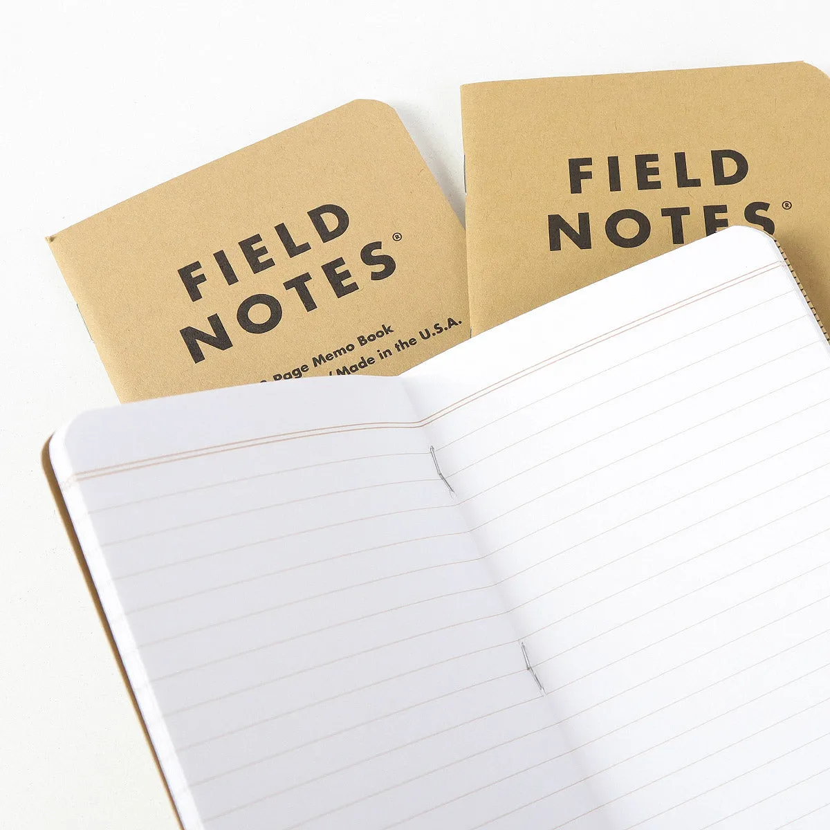 Editors Choice Field Notes Original Kraft Ruled 3-Pack Notebook  Almost Sold Out!