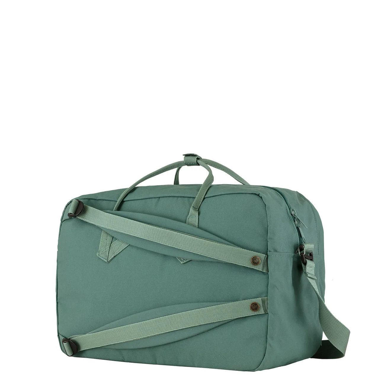 Editors Choice Fjallraven Kanken Weekender Bag Frost Green  Last Few Pieces!