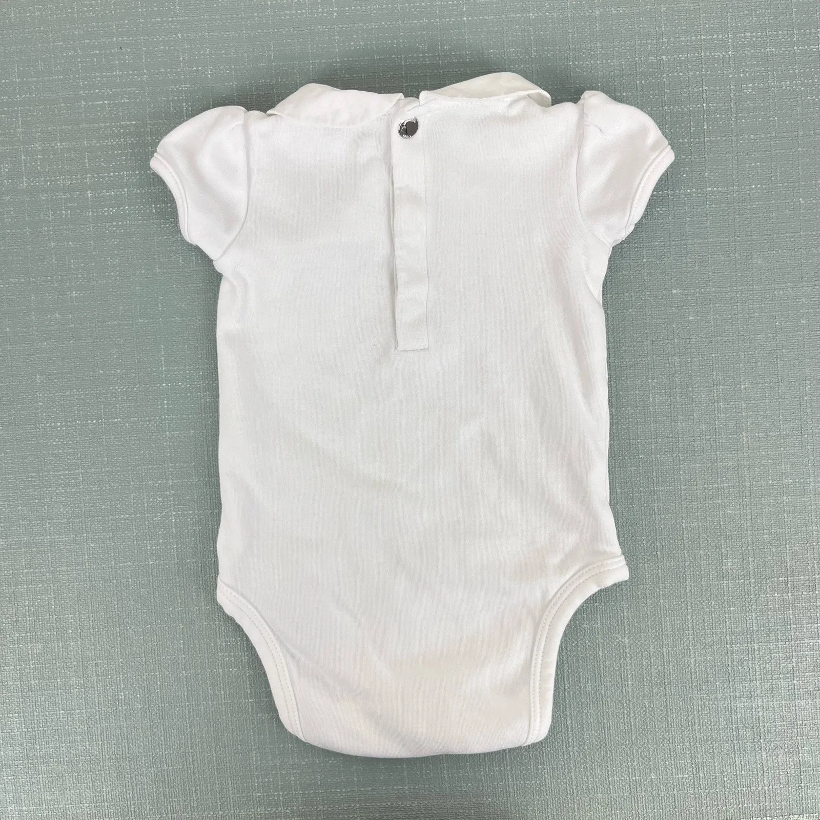 Editors Choice Jacadi Oh La La Paris! White Bodysuit 1 Month  Limited Availability!
