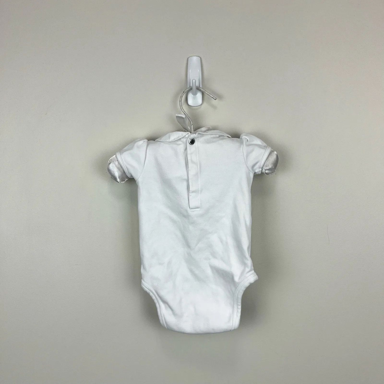 Editors Choice Jacadi Oh La La Paris! White Bodysuit 1 Month  Limited Availability!
