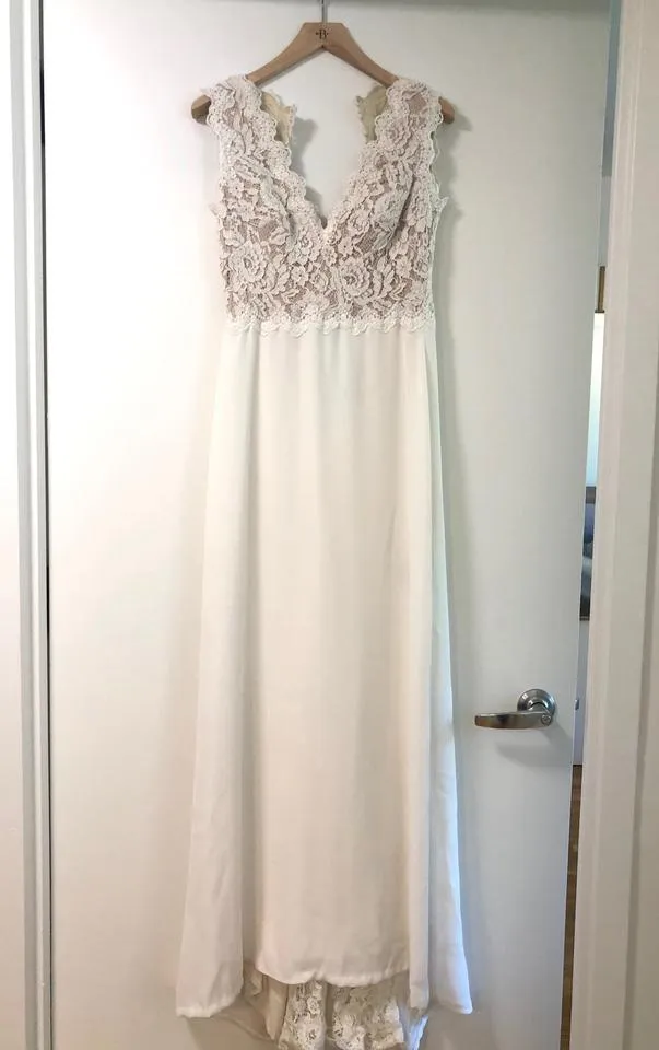 Editors Pick BHLDN Tadashi Shoji Andora Gown  Last Few Pieces!