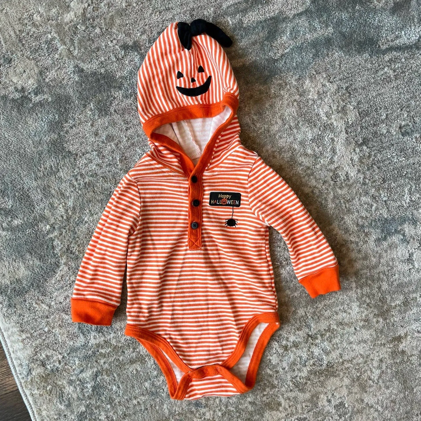 Editors Pick Little Me Halloween Pumpkin Set 9 Months  Stylish & Comfortable