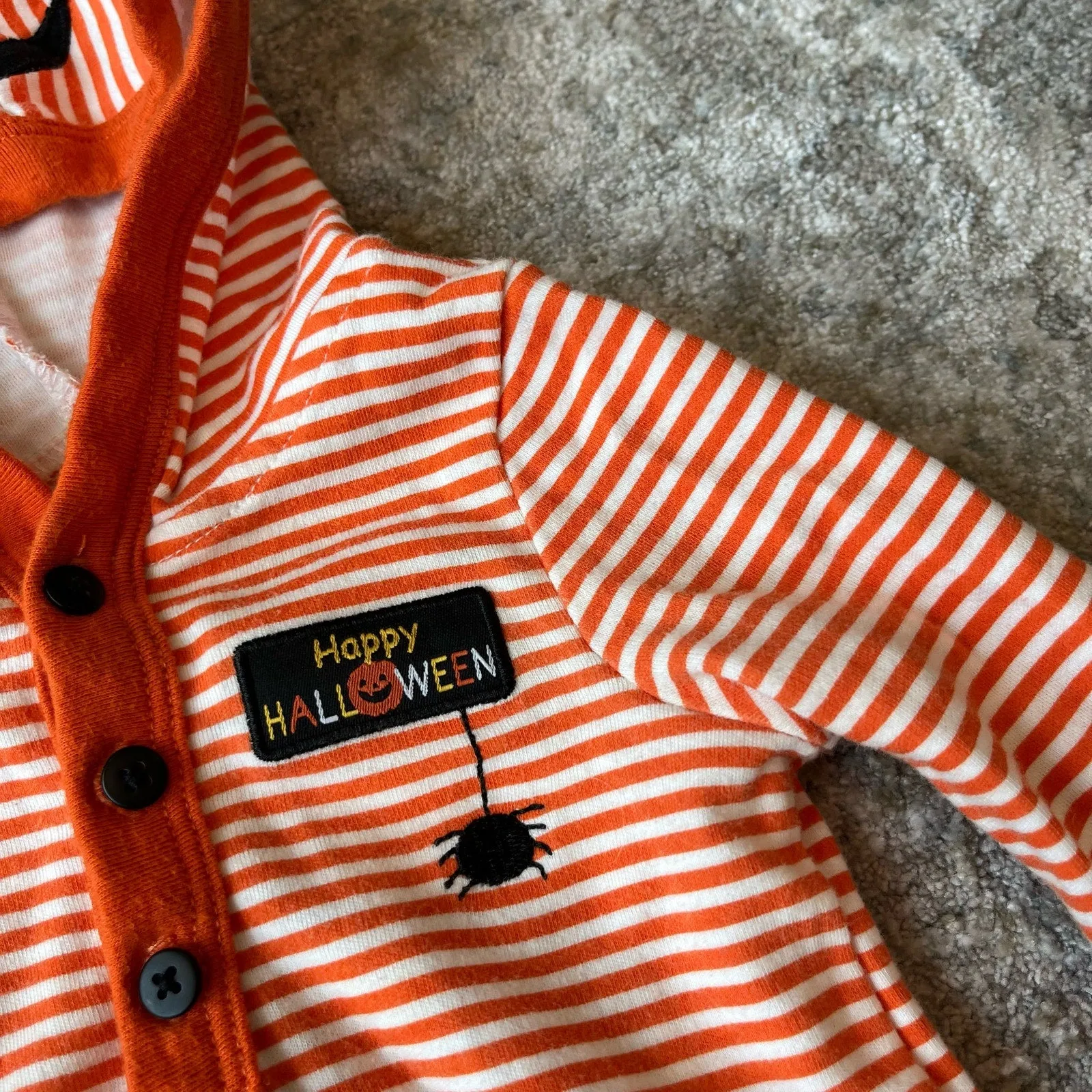 Editors Pick Little Me Halloween Pumpkin Set 9 Months  Stylish & Comfortable