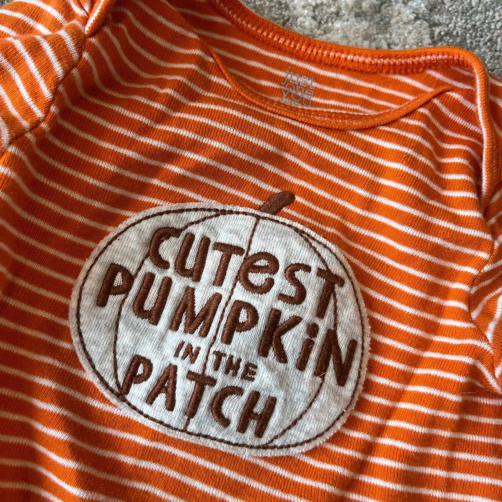 Editors Pick Little Me Halloween Pumpkin Set 9 Months  Stylish & Comfortable