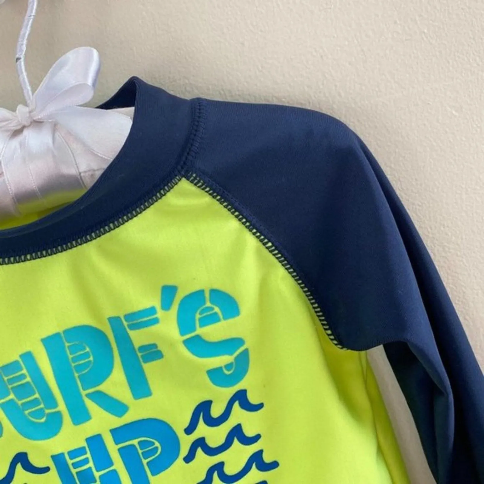 Editors Pick OshKosh B'Gosh Boys Neon Rash Guard 18 Months  Last Chance!
