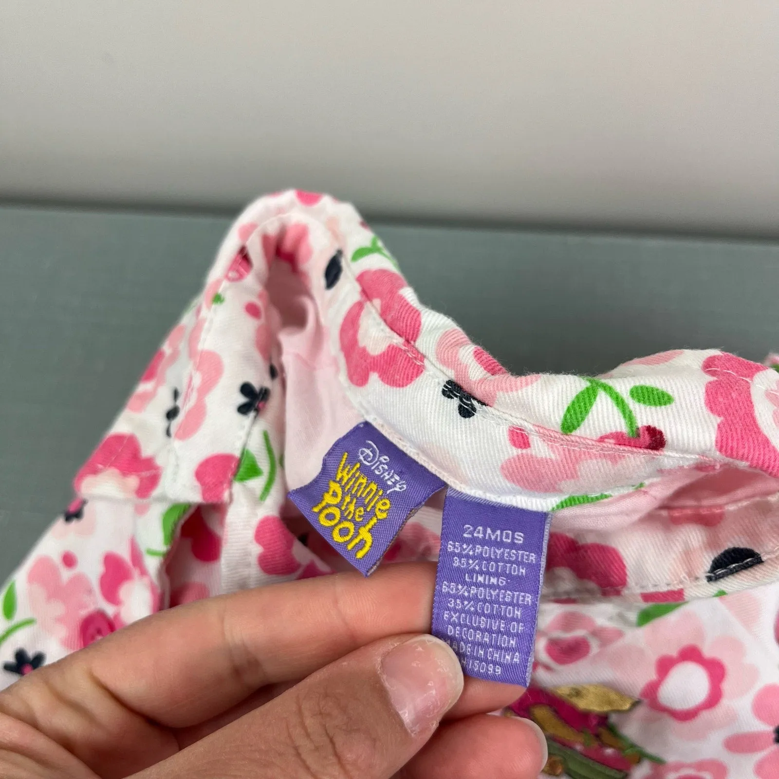 Editors Pick Vintage Disney Winnie the Pooh Floral Jacket 24 Months  Ends Soon!
