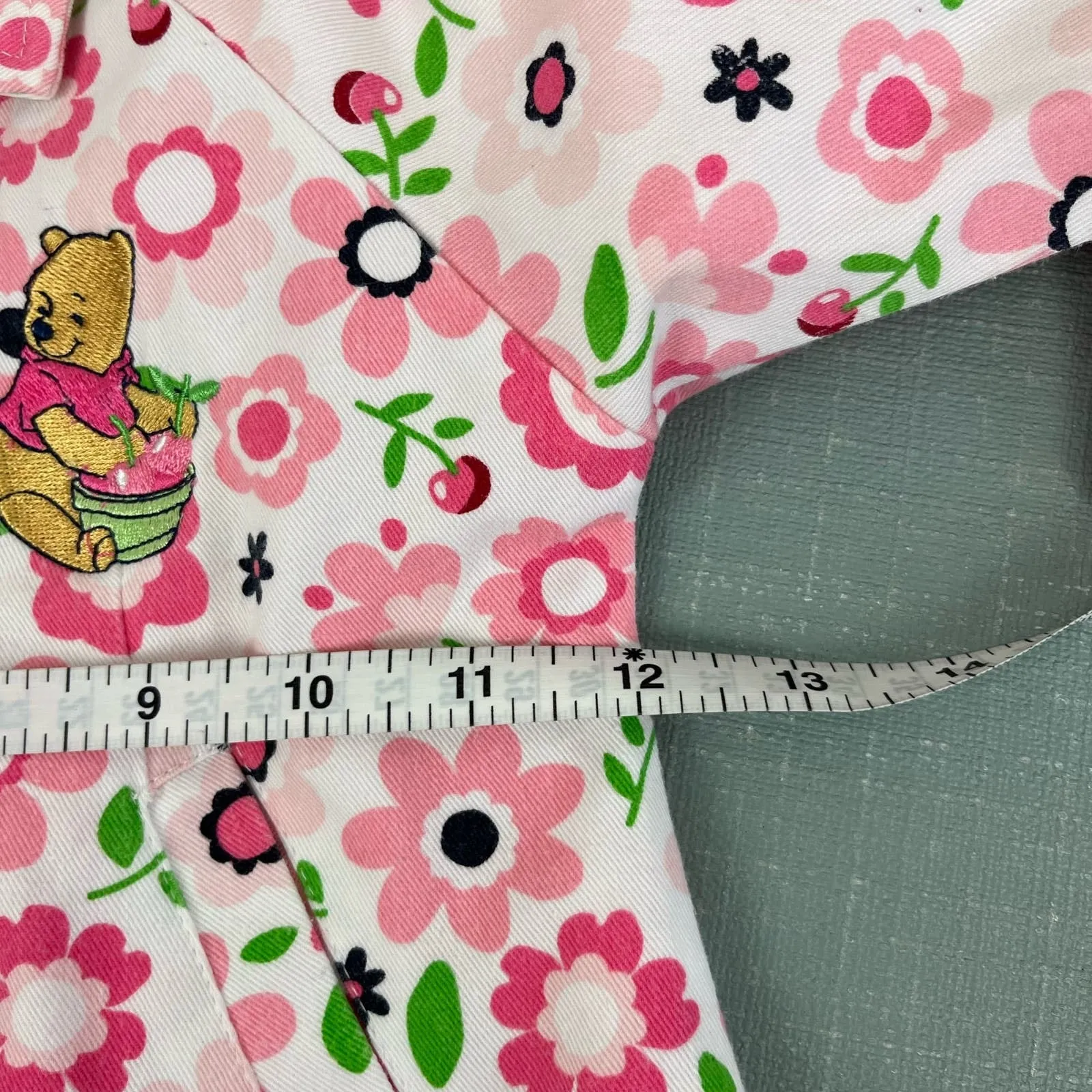 Editors Pick Vintage Disney Winnie the Pooh Floral Jacket 24 Months  Ends Soon!