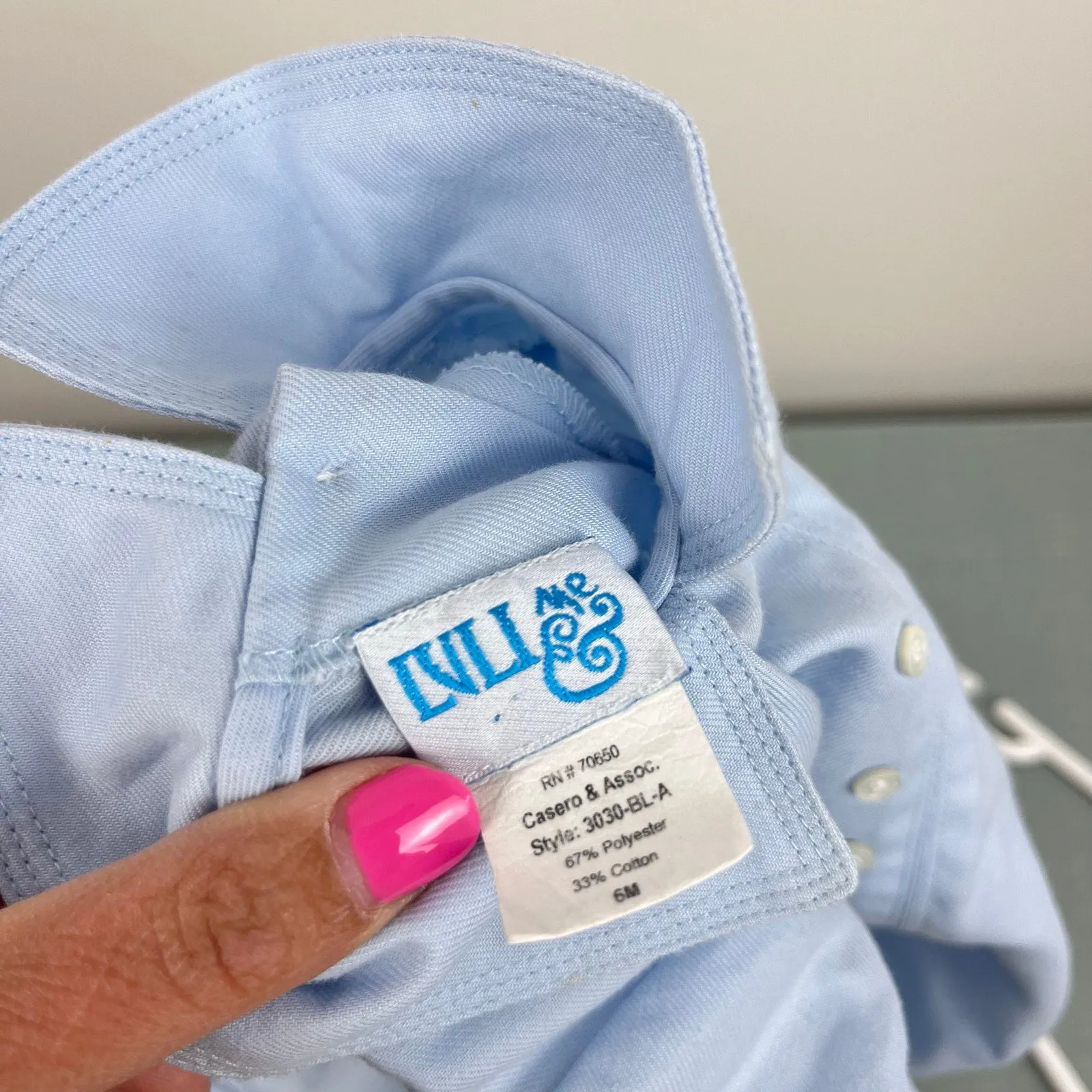 Exclusive Luli & Me Blue Jon Jon Shortall 6 Months  Limited Stock!