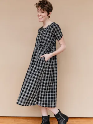 Final Few Kavita Dress - Black Plaid  Limited Release!