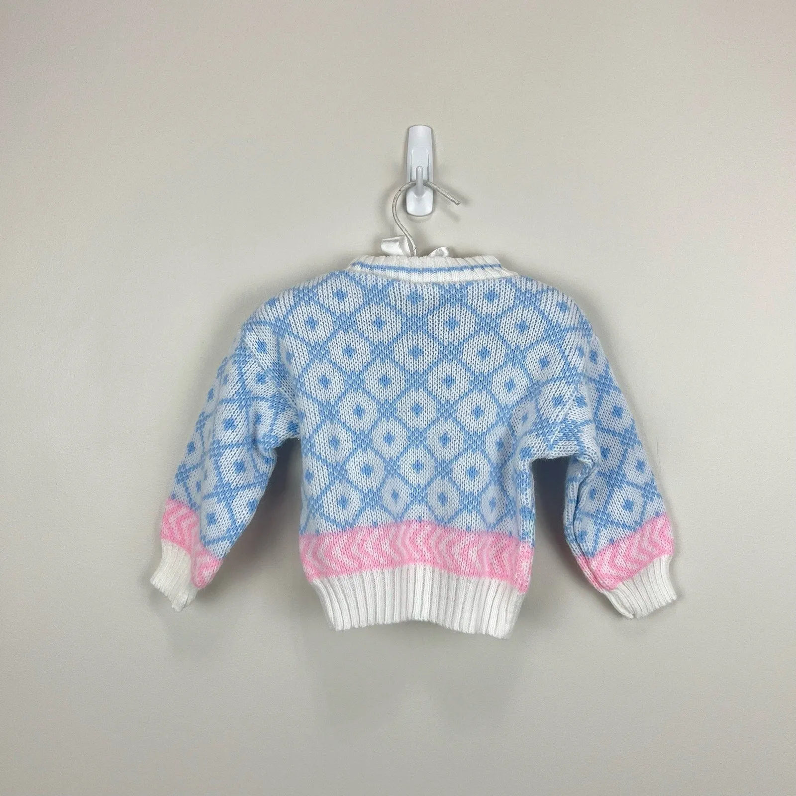 Final Few Vintage Kids Classics Pastel Argyle Sweater 3T  Dont Miss Out!