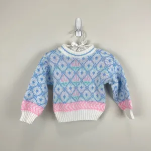 Final Few Vintage Kids Classics Pastel Argyle Sweater 3T  Dont Miss Out!