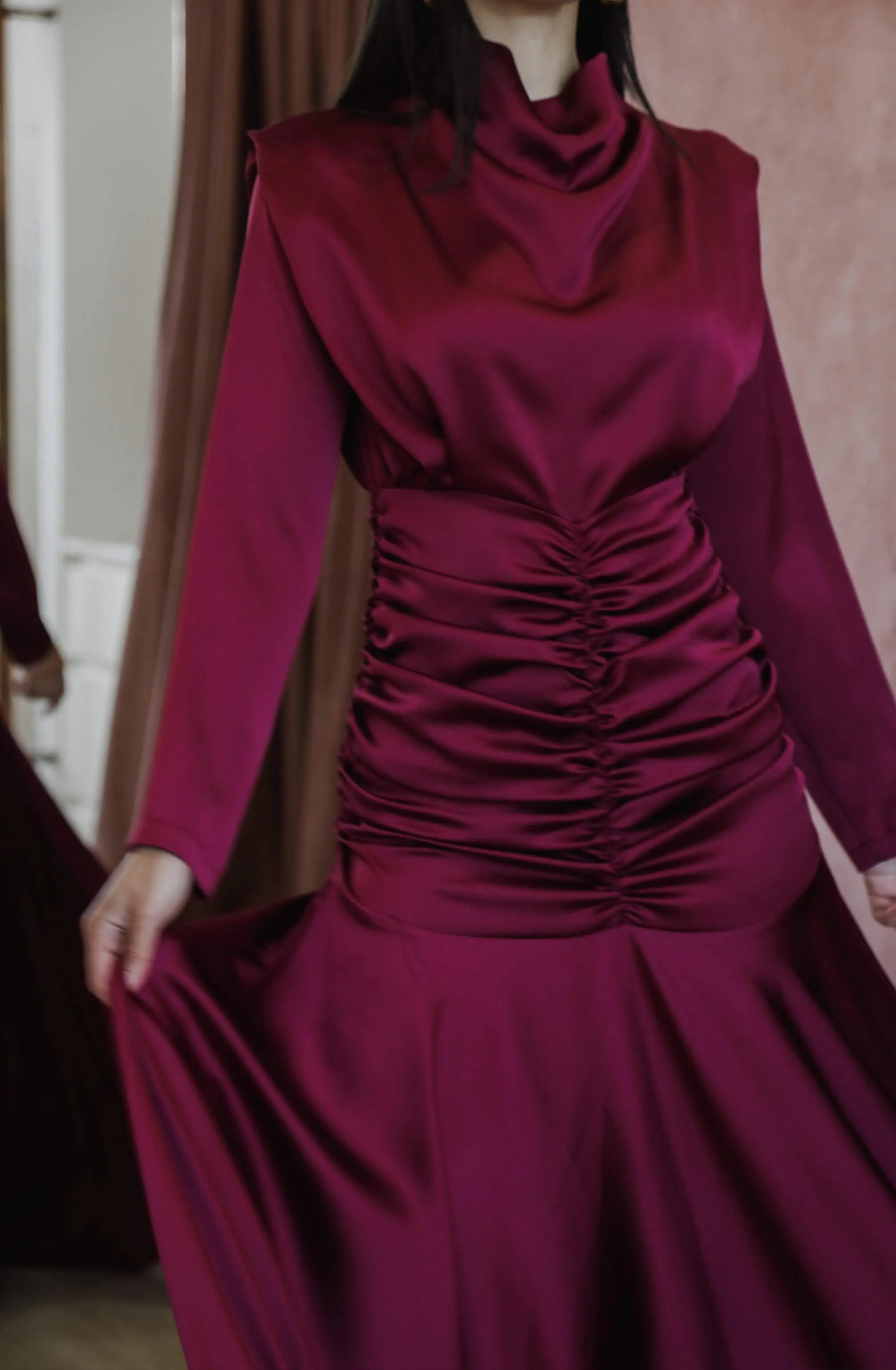 FINAL SALE: Wine Bliss Gown by HSH