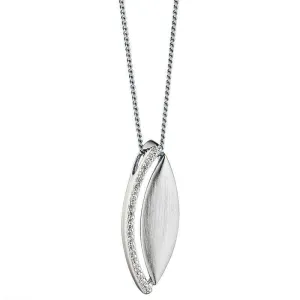 Fiorelli Silver CZ Pendant P4386C