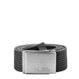 Flash Sale Fjallraven Canvas Belt Dark Grey  Today Only!