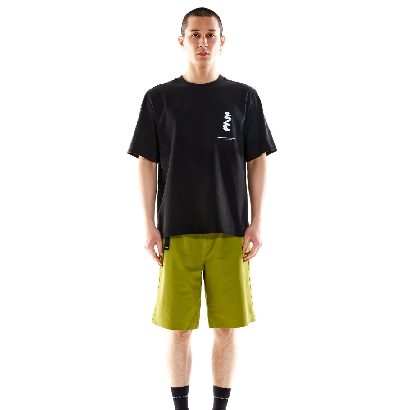 Flash Sale! Purple Mountain Observatory Boulders S/S Tee Black  Last Chance!