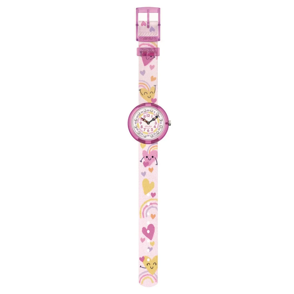 Flik Flak Bouncing Hearts Kids Watch FBNP223
