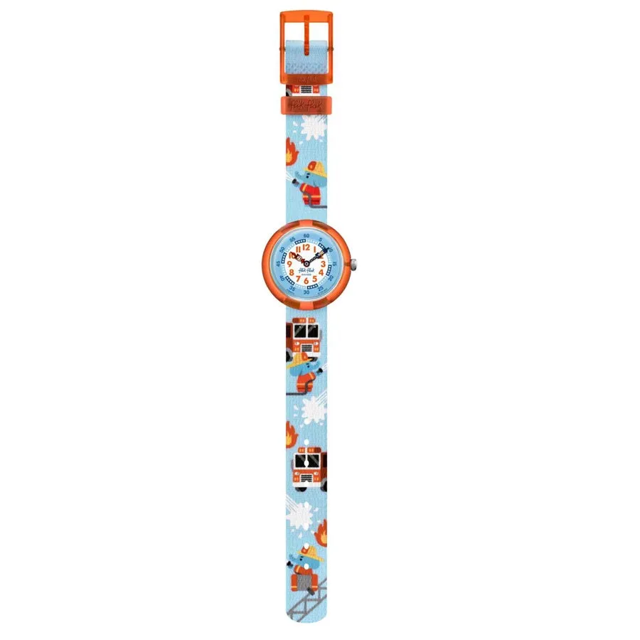 Flik Flak Fire Stopper Kids Watch FBNP218