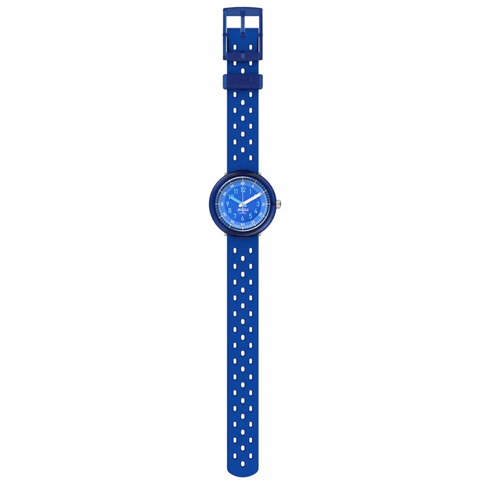 Flik Flak Fizz in Blue Bubbly Hours Kids Watch FCNP002