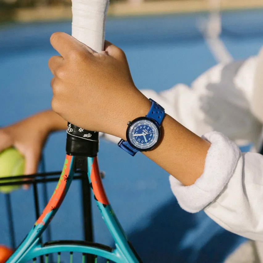 Flik Flak Fizz in Blue Bubbly Hours Kids Watch FCNP002