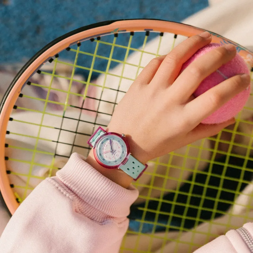 Flik Flak Fizz in Mint Bubbly Hours Kids Watch FCNP003