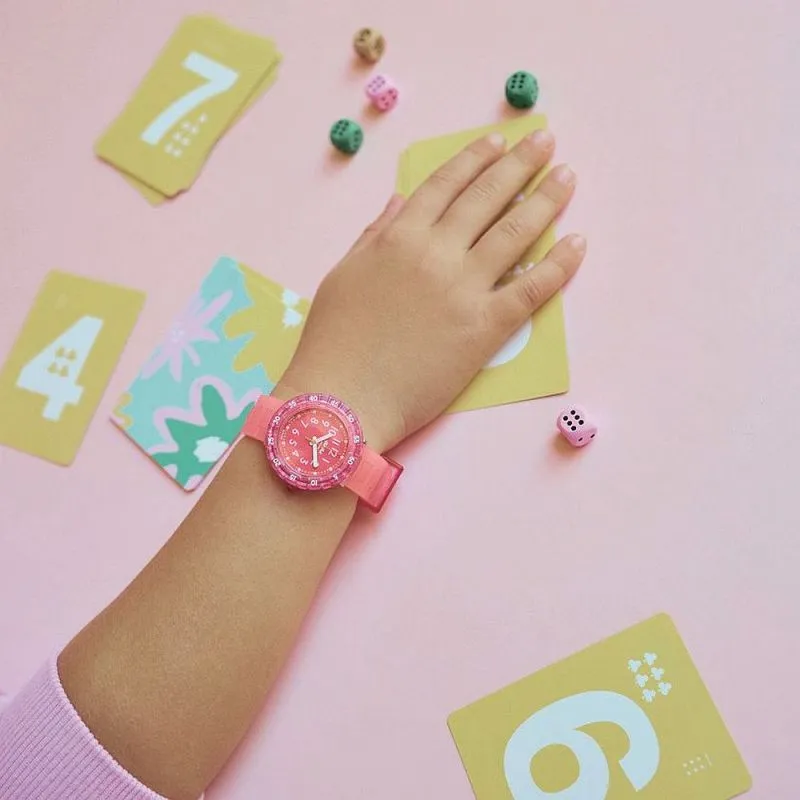Flik Flak Level Pink Kids Watch FCSP121