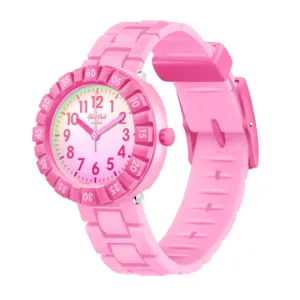 Flik Flak Pink Splash Kids Watch FCSP125