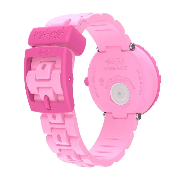 Flik Flak Pink Splash Kids Watch FCSP125