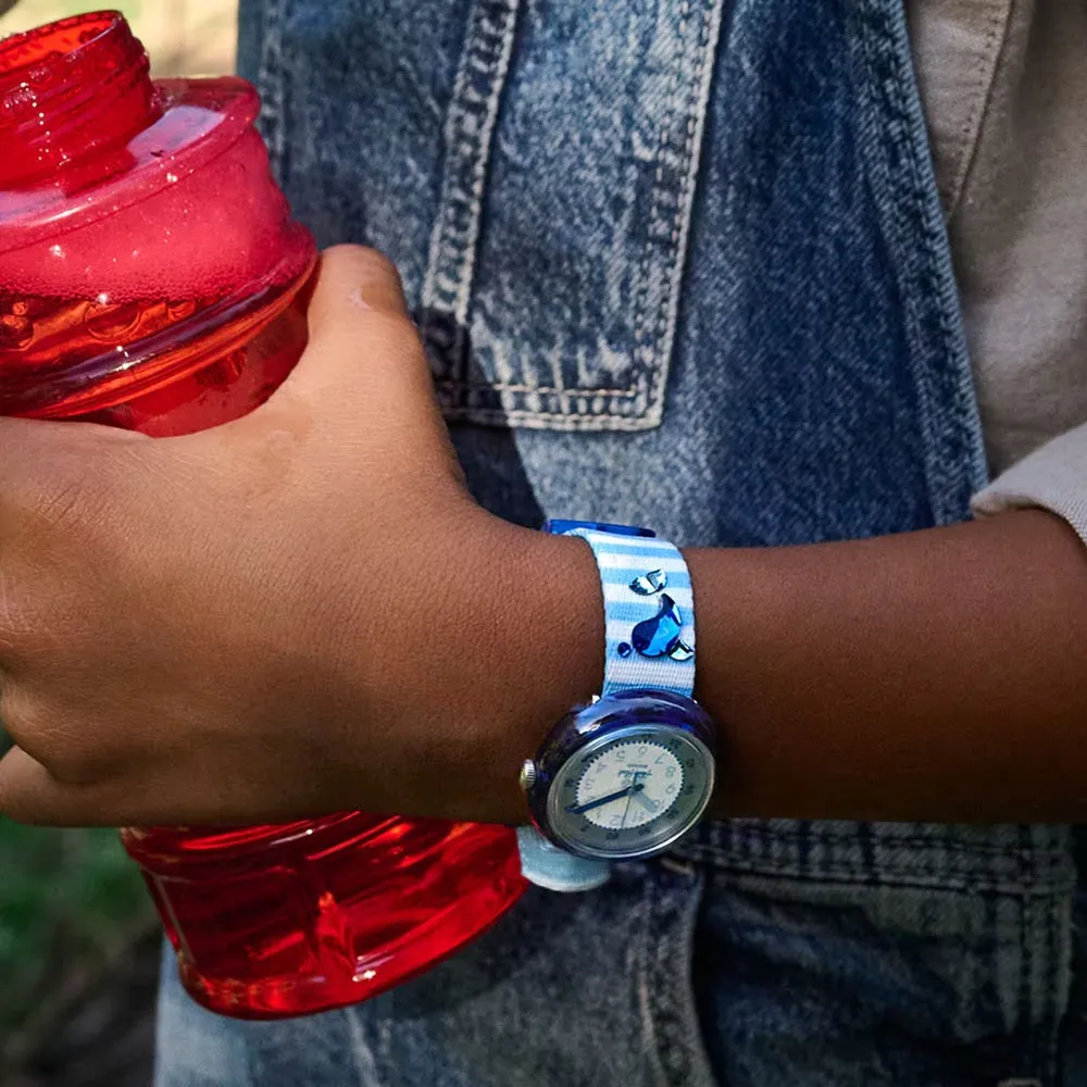 Flik Flak Shining Dolphin Kids Watch FPNP147