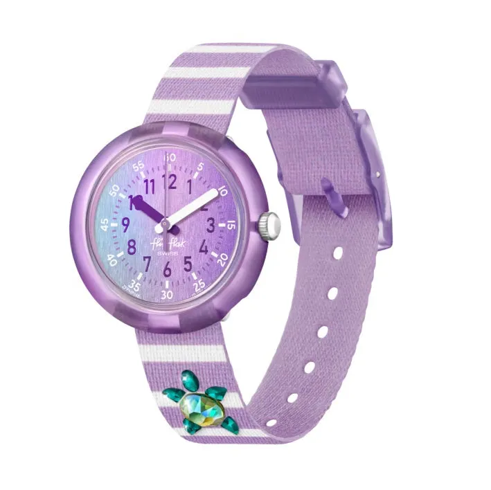 Flik Flak Shining Turtle Kids Watch FPNP148