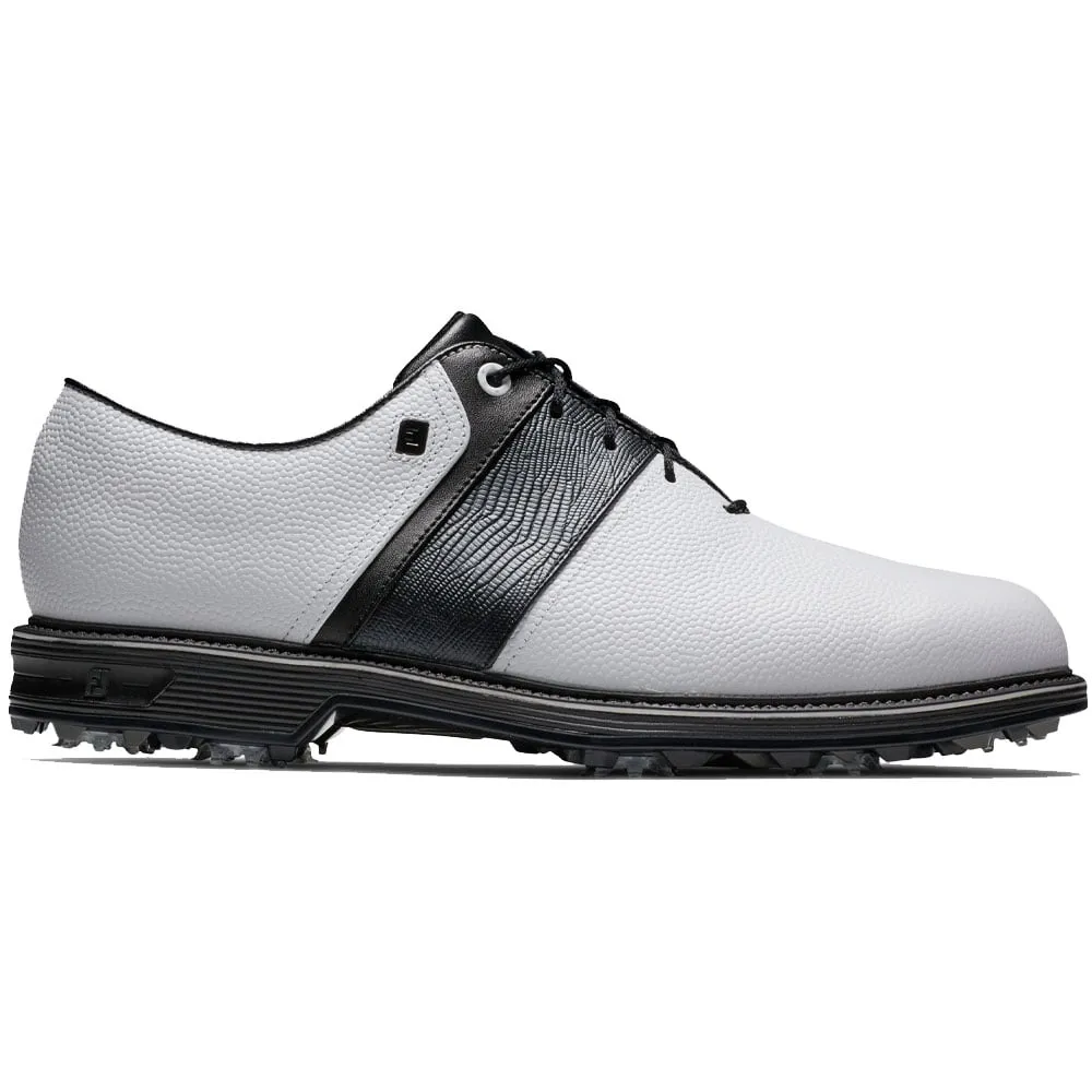 FootJoy Premiere Series Packard Spiked Waterproof Shoes - White/Black