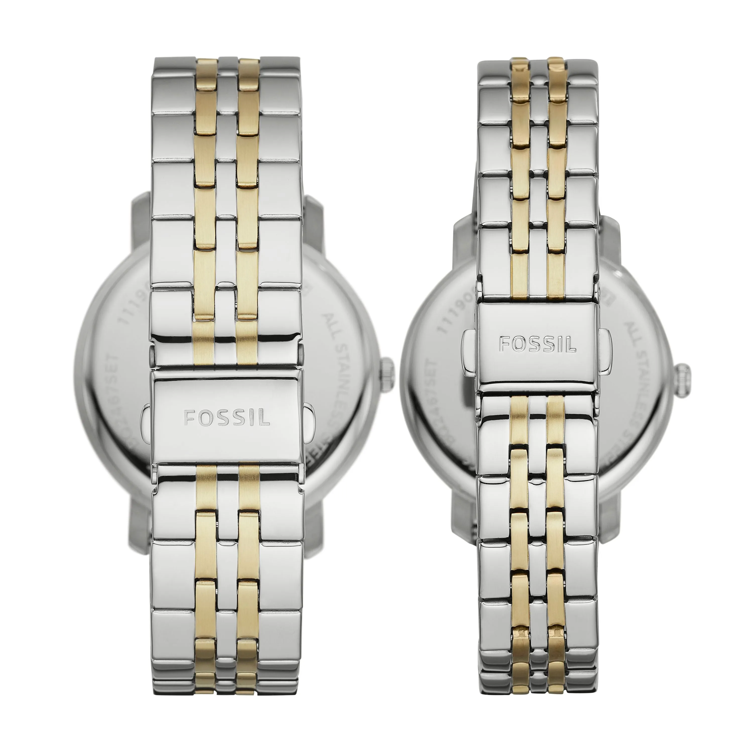 Fossil Men's Lux Luther Three-Hand, Stainless Steel Watch