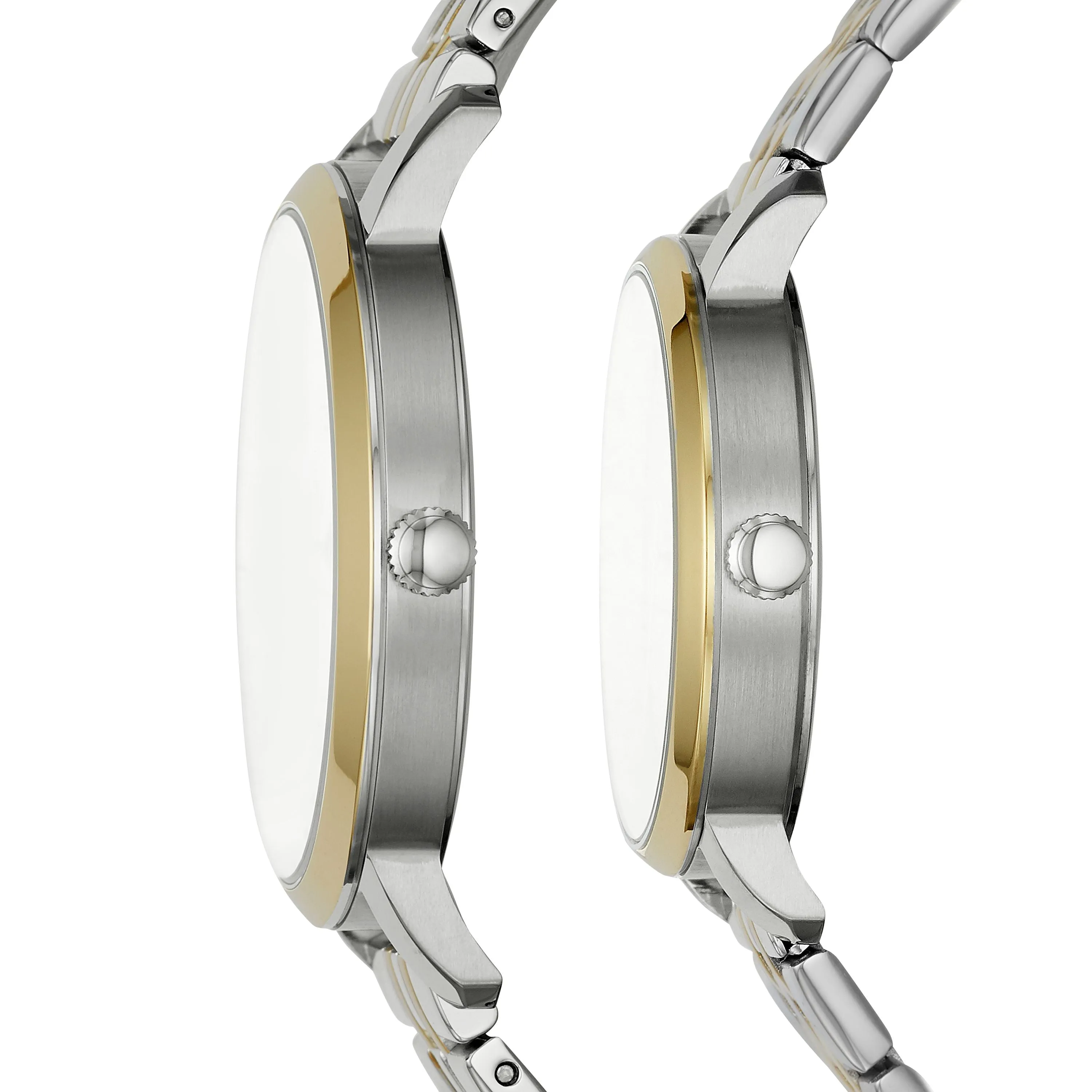 Fossil Men's Lux Luther Three-Hand, Stainless Steel Watch