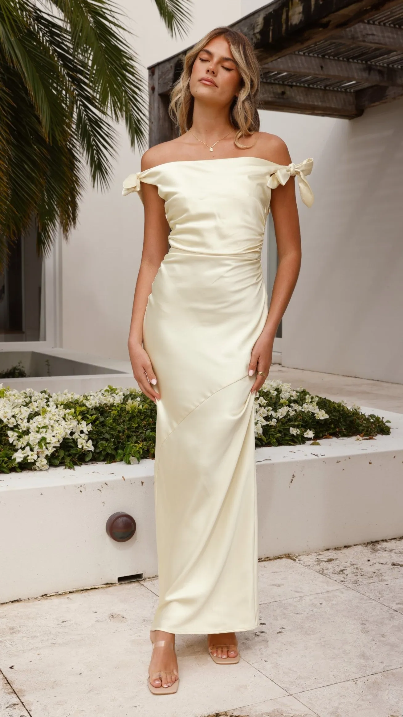 Frida Maxi Dress - Yellow Billy J