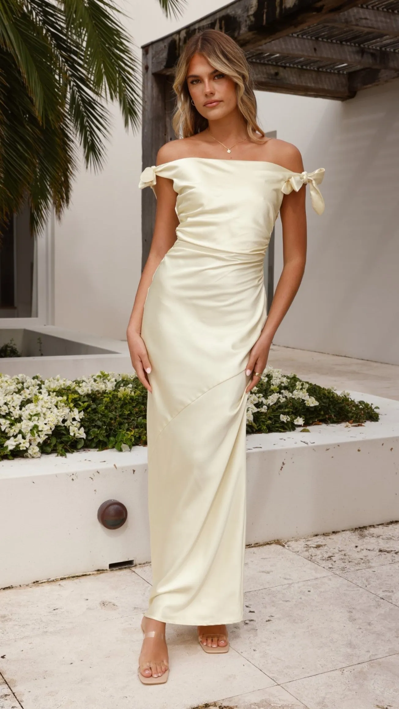 Frida Maxi Dress - Yellow Billy J