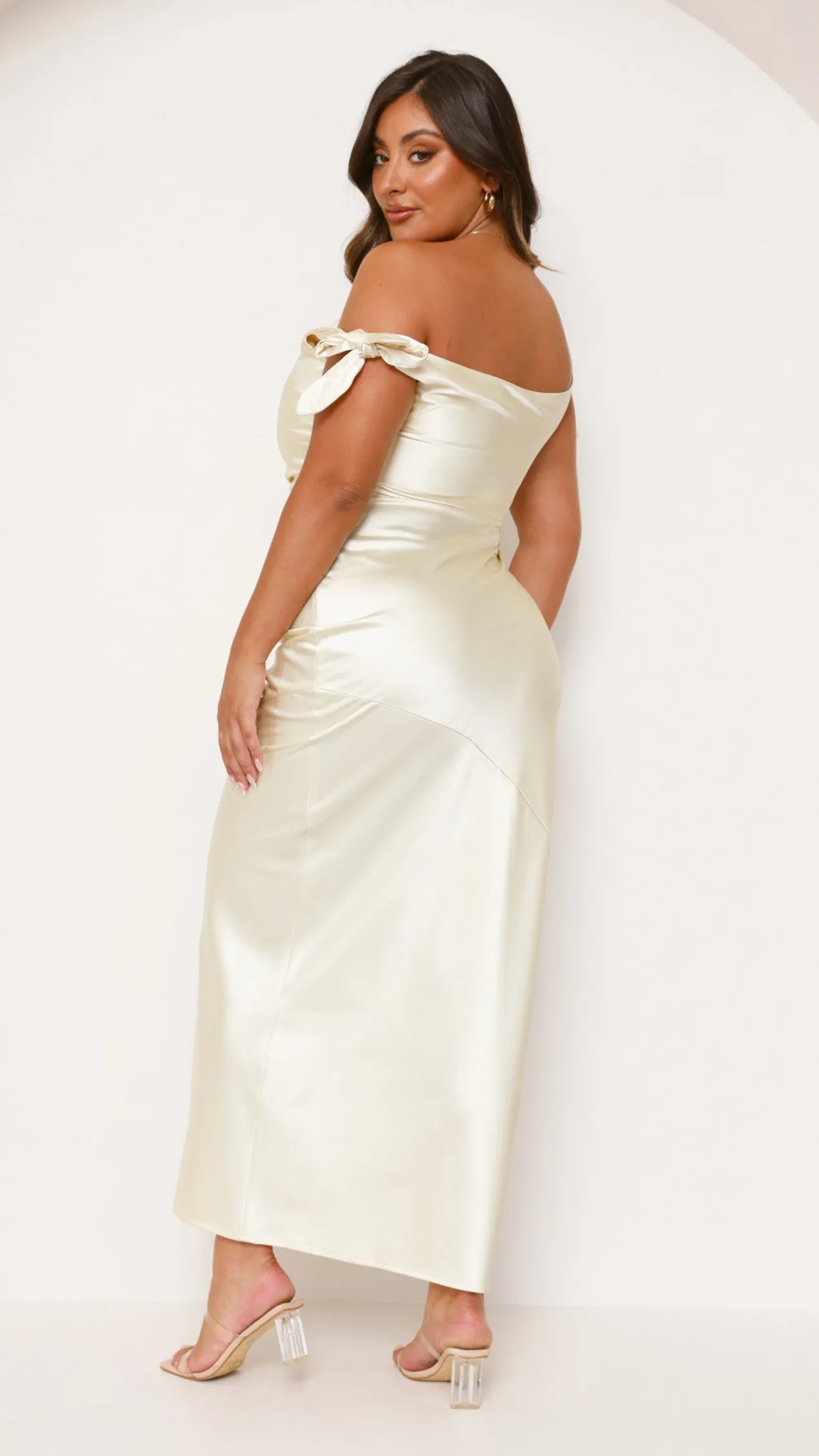 Frida Maxi Dress - Yellow Billy J
