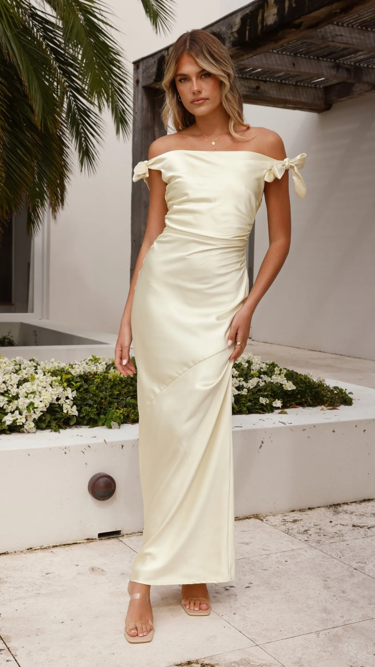 Frida Maxi Dress - Yellow Billy J