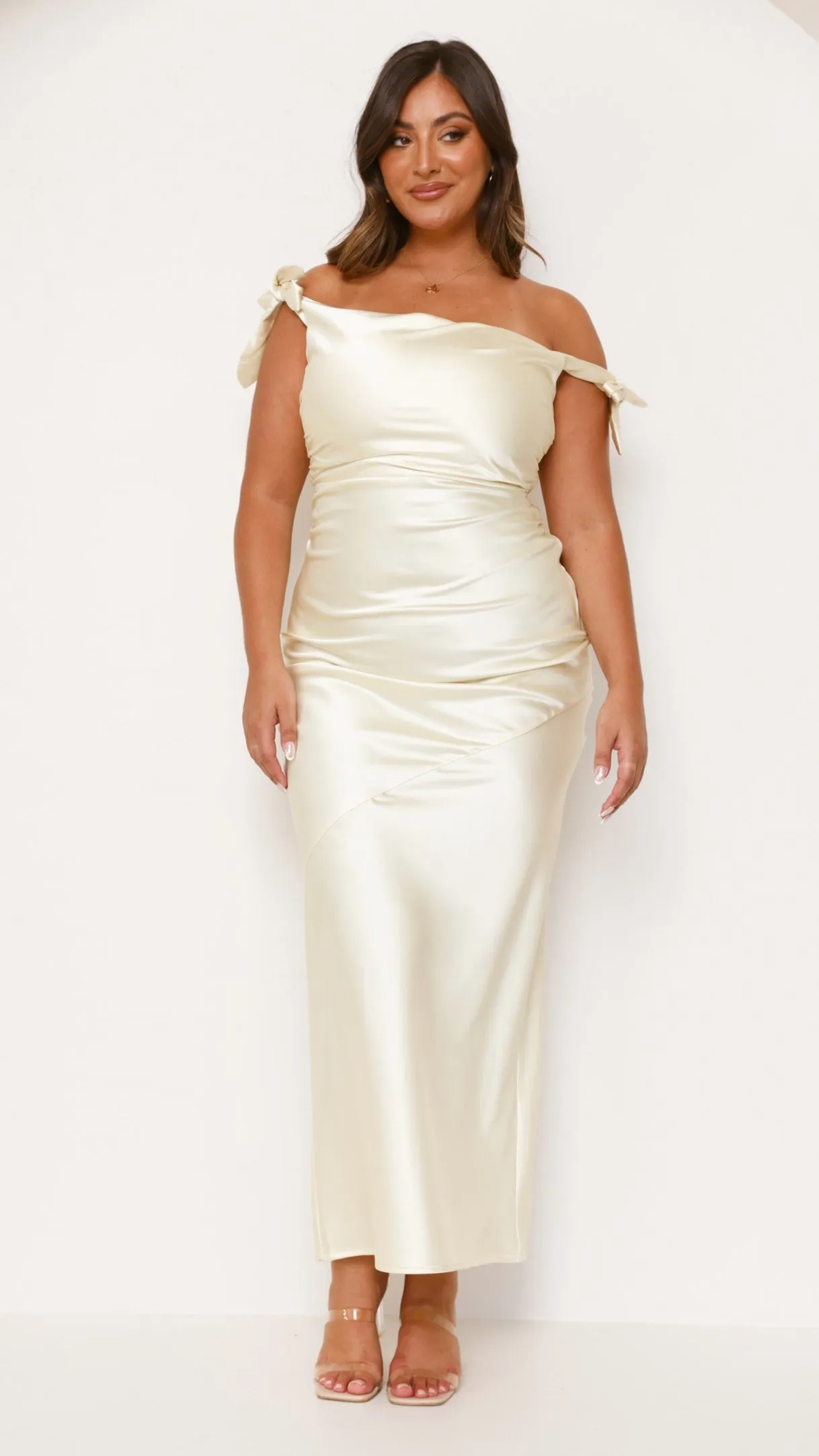 Frida Maxi Dress - Yellow Billy J